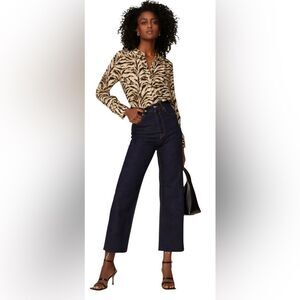 ba&sh Issac Zebra Shirt Size XS